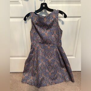 Zara Patterned Tulip Dress